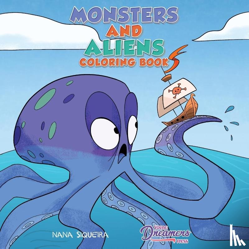 Press, Young Dreamers - Monsters and Aliens Coloring Book