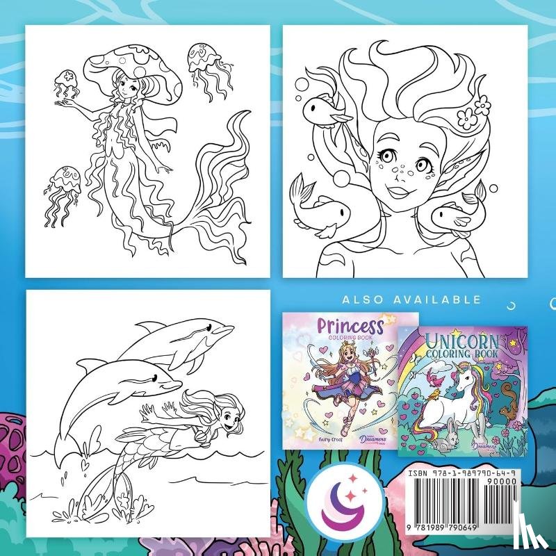 Young Dreamers Press - Mermaid Coloring Book