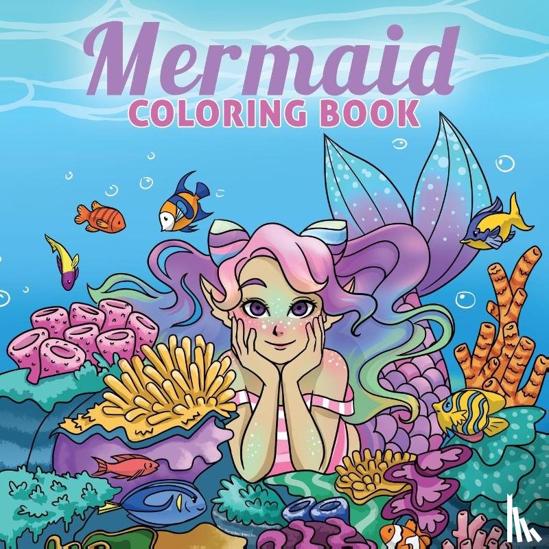 Young Dreamers Press - Mermaid Coloring Book