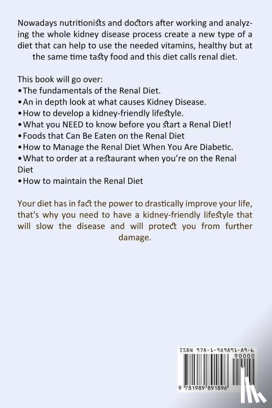 Perlman, Vance - Renal Diet Cookbook