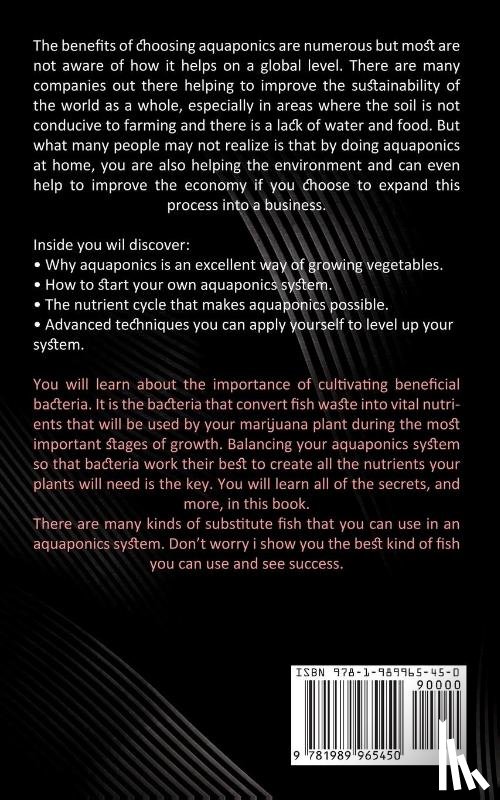 Weldy, Chelsea - Aquaponics Business