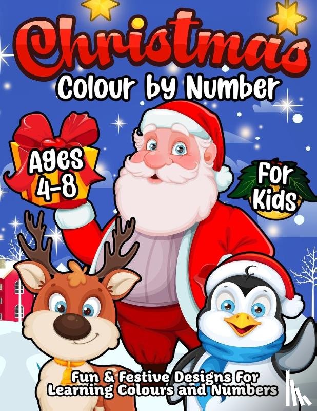 Hall, Harper - Xmas Colour By Number