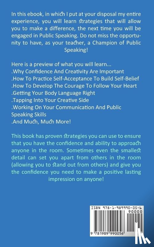 Davies, Nancy - Public Speaking