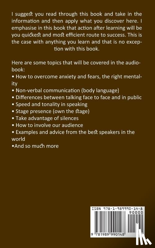 Reynolds, Nancy - Public Speaking