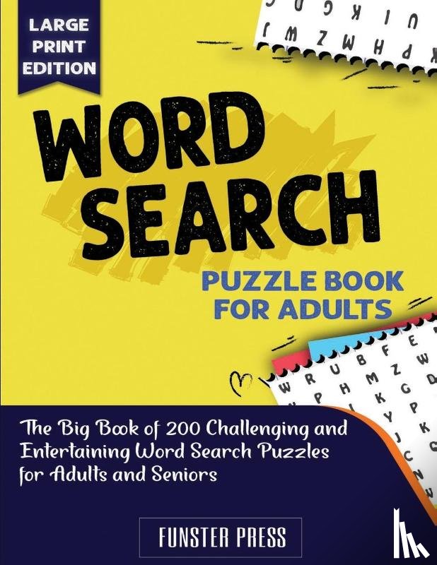 Press, Funster - Word Search Puzzle Book for Adults