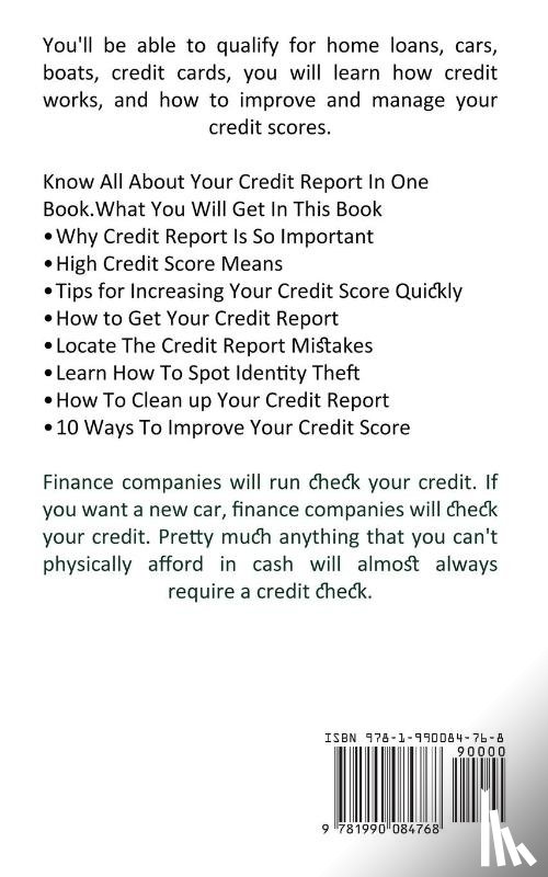 Teachout, Kevin - Credit Repair