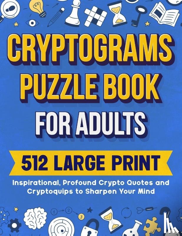 Wordsmith Publishing - Cryptograms Puzzle Book For Adults