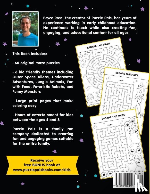 Pals, Puzzle, Ross, Bryce - The Insanely Fun Maze Book For Kids
