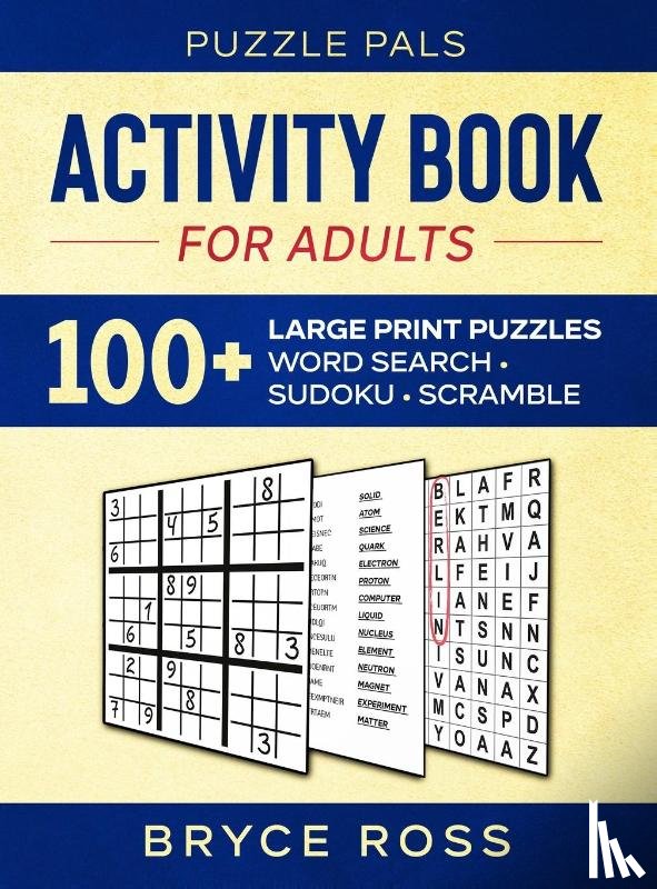 Pals, Puzzle, Ross, Bryce - Activity Book For Adults