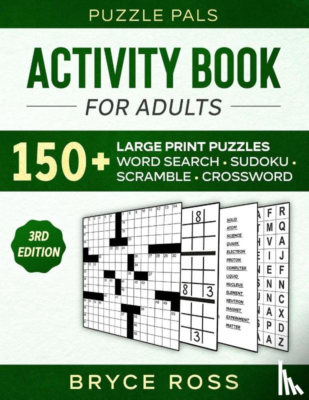 Puzzle Pals, Pals, Bryce Ross, Ross - ACTIVITY BOOK FOR ADULTS