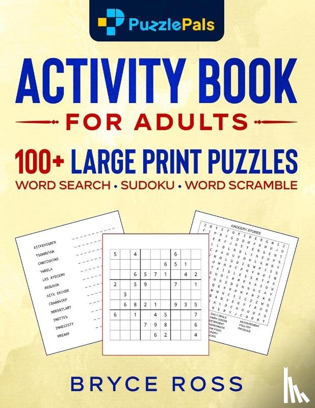 Pals, Puzzle, Ross, Bryce - Activity Book for Adults