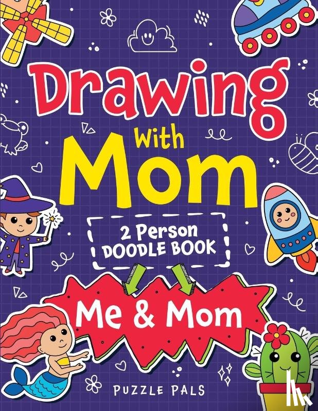 Pals, Puzzle, Ross, Bryce - Drawing With Mom