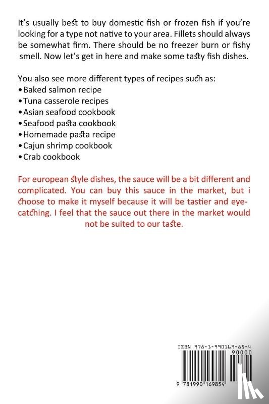 Wyse, Victor - Seafood Recipe Cookbook