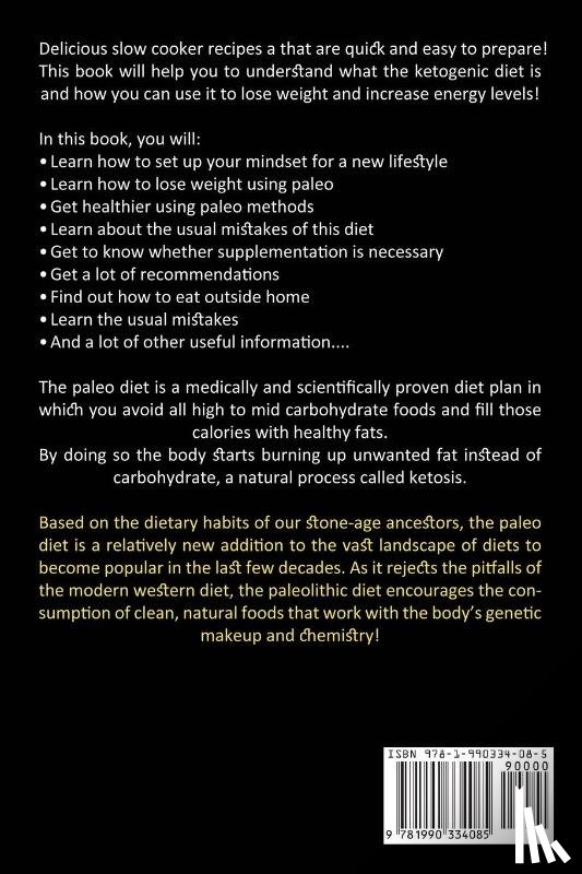 Kane, Angelo - Paleo Slow Cooker