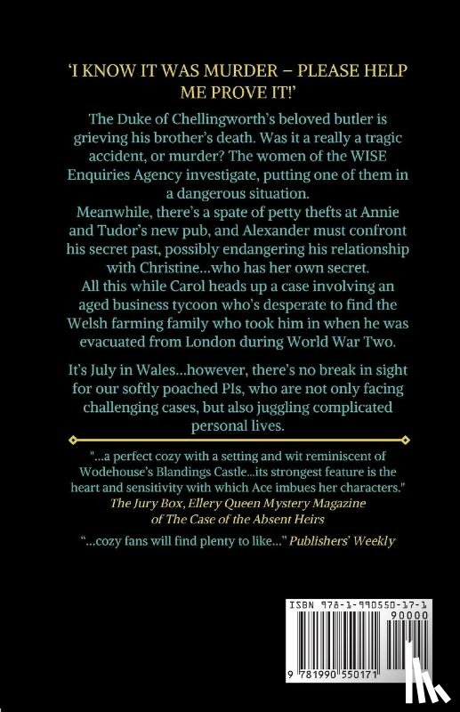 Ace, Cathy - The Case of the Bereaved Butler