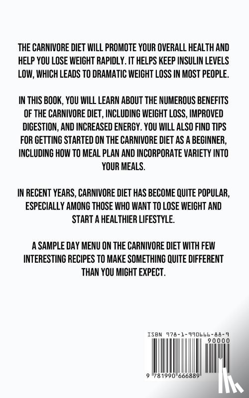 Lenz, Stanley - A Carnivore Diet