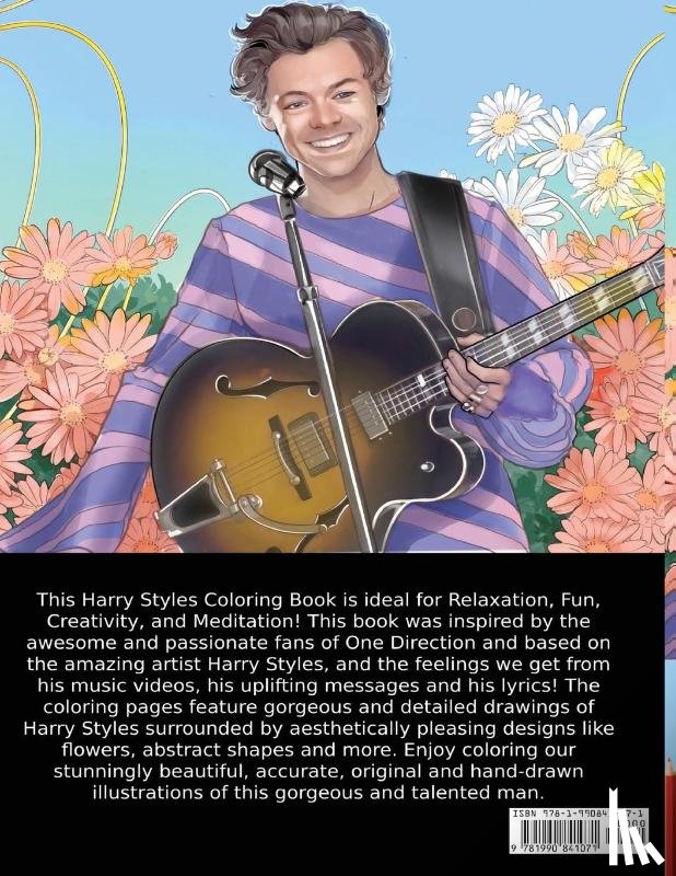 Styles, Harry - Harry Styles Coloring Book For Stylers