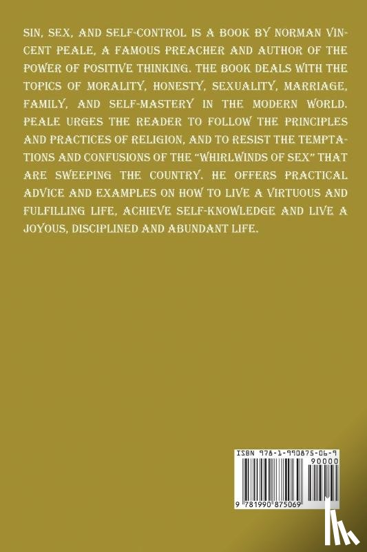 Peale, Norman Vincent - Sin, Sex and Self-Control