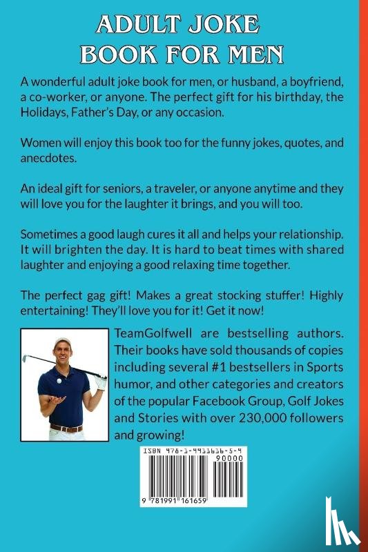 Golfwell, Team - Adult Joke Book For Men
