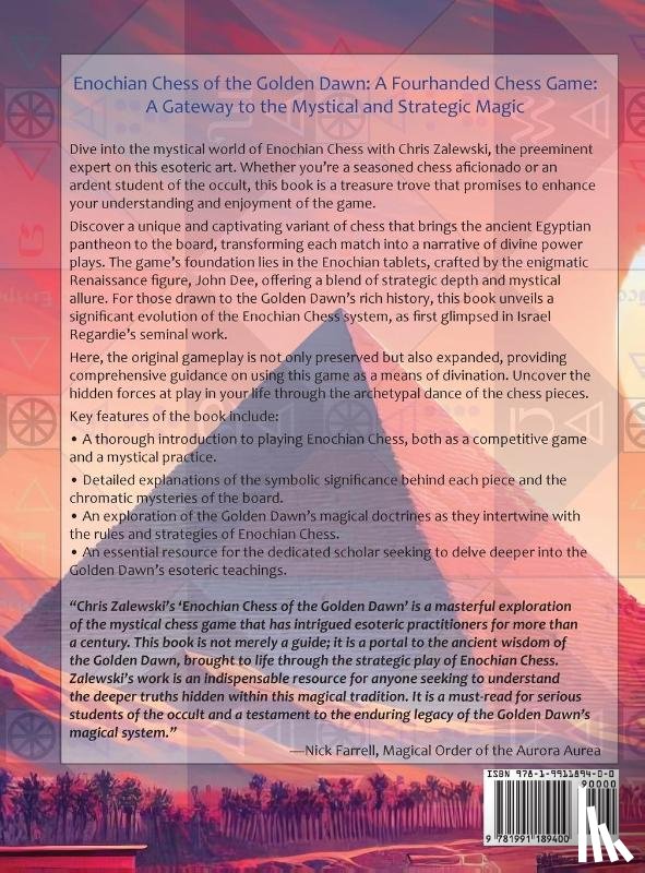 Zalewski, Christine L - ENOCHIAN CHESS OF THE GOLDEN DAWN