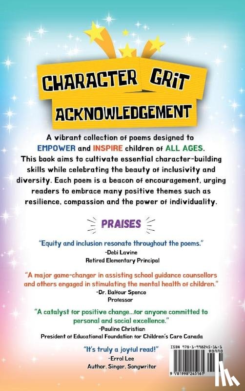 Williams, Joan B - Character Grit Acknowledgement