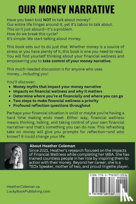 Coleman, Heather - Our Money Narrative and the Impacts on Our Financial Wellness