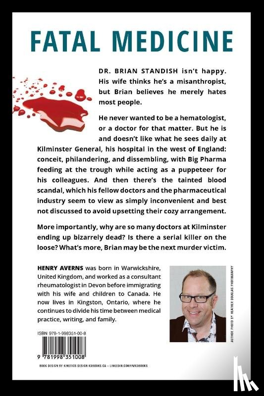 Averns, Henry - FATAL MEDICINE - A Mystery Novel