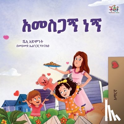 Admont, Shelley, Books, Kidkiddos - I am Thankful (Amharic Book for Kids)