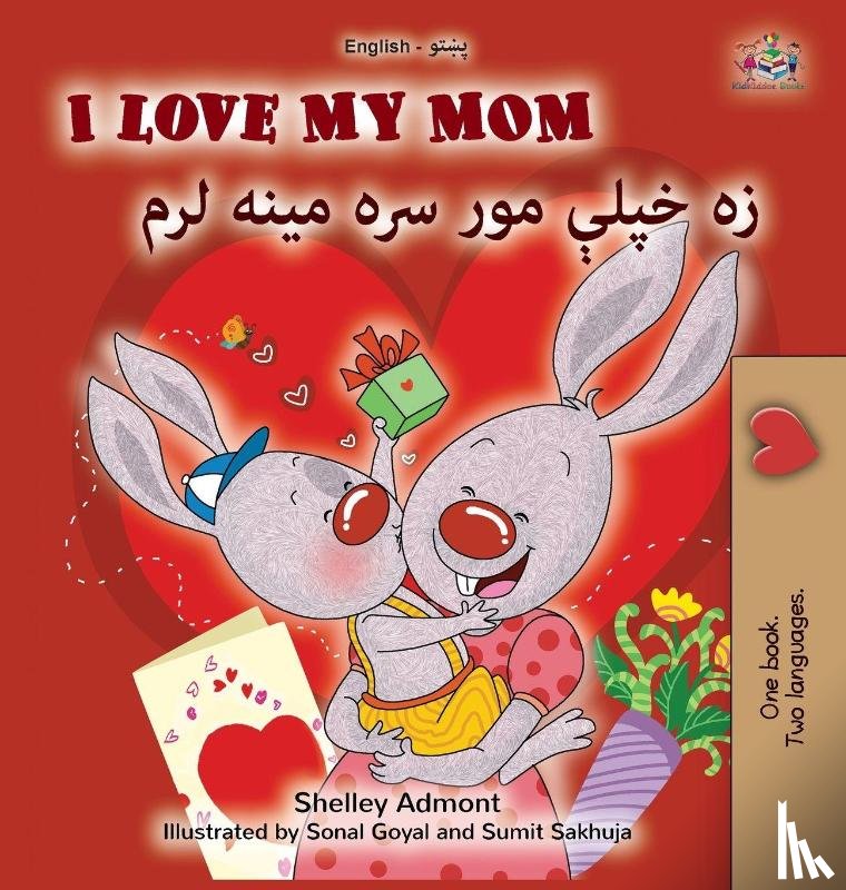 Admont, Shelley, Books, Kidkiddos - I Love My Mom (English Pashto Bilingual Book for Kids)