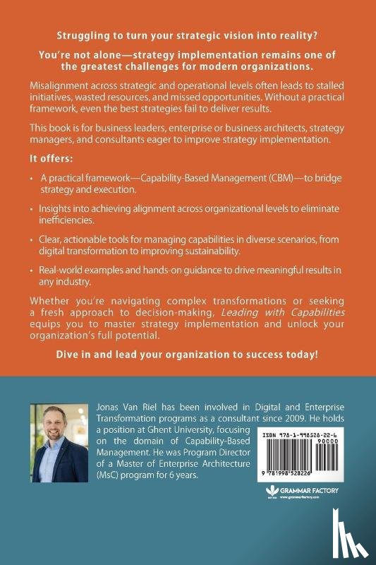 Riel, Jonas van - Leading with Capabilities