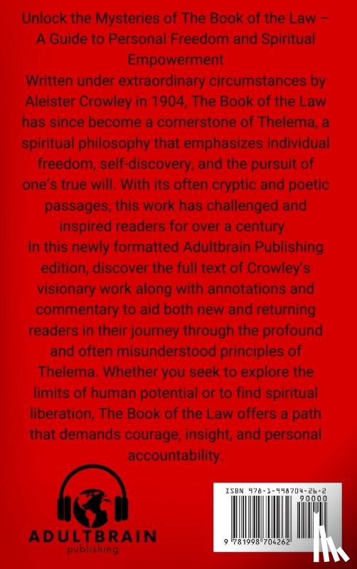 Crowley, Aleister - The Book of the Law