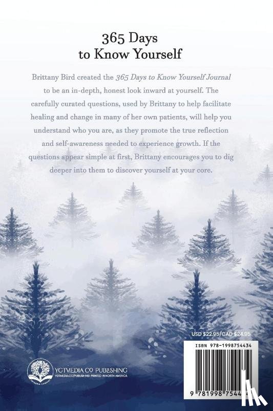 Bird, Brittany A. - 365 Days to Know Yourself
