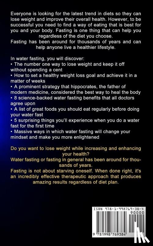 Reulet, Rosalie - Water Fasting