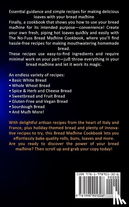 Williams, Travis - Bread Machine Cookbook