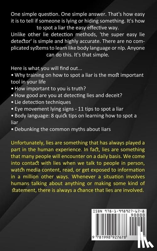 Hartsfield, Donald - How to Spot a Liar