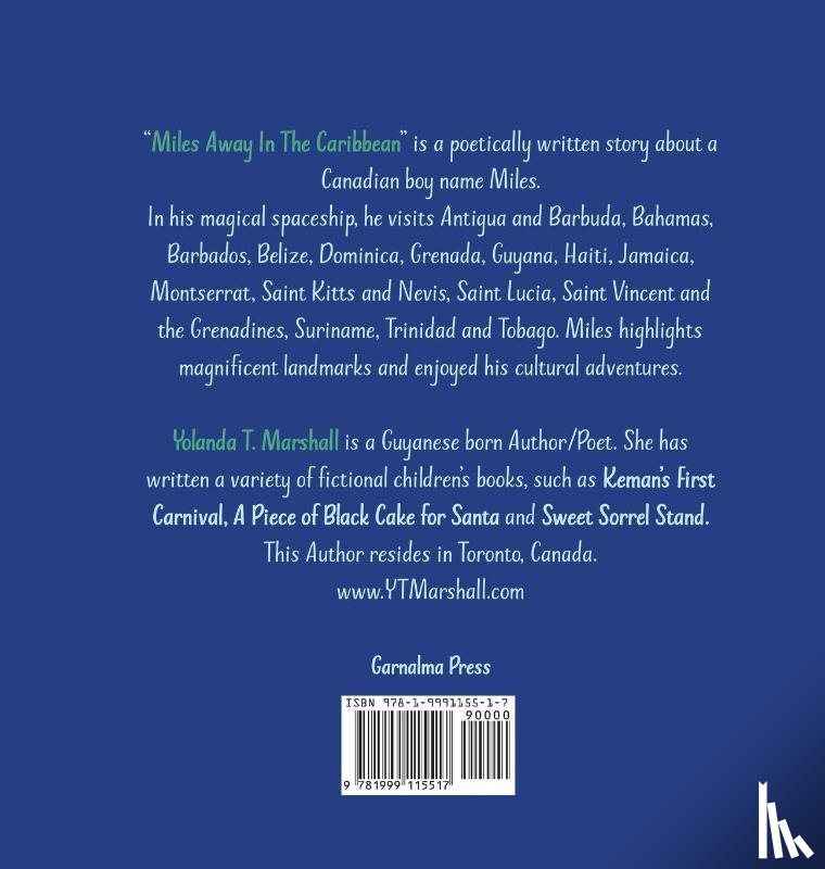 Marshall, Yolanda T, Mello, Beatriz - Miles Away In The Caribbean