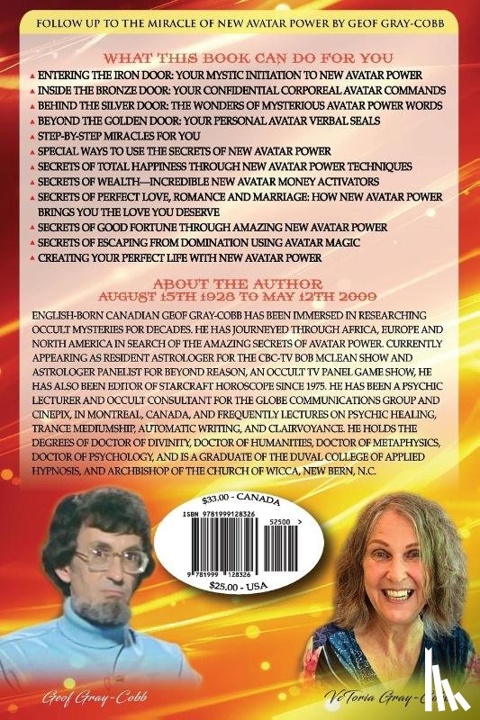 Gray-Cobb, Geof, Gray-Cobb, Vctoria - Amazing Secrets of New Avatar Power