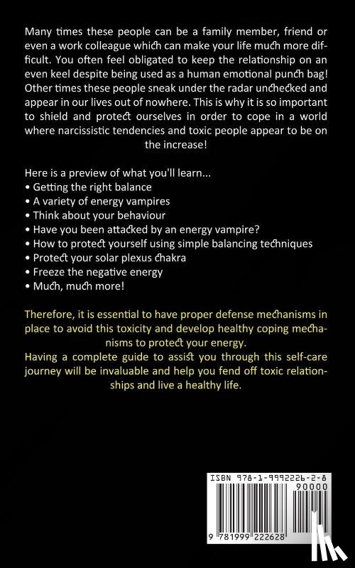 Zamudio, James - Energy Vampires