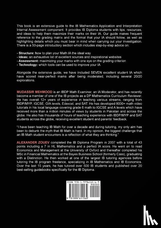 Mehmood, Mudassir, Zouev, Alexander - IB Math AI [Applications and Interpretation] Internal Assessment