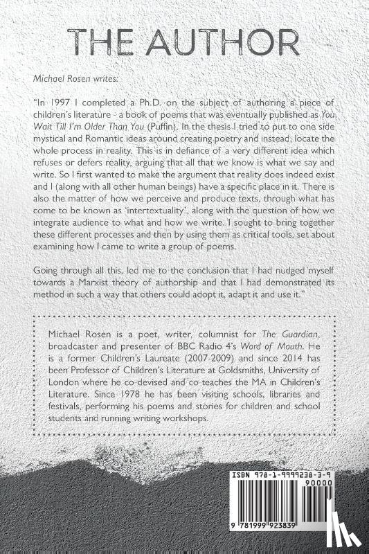 Rosen, Michael - The Author