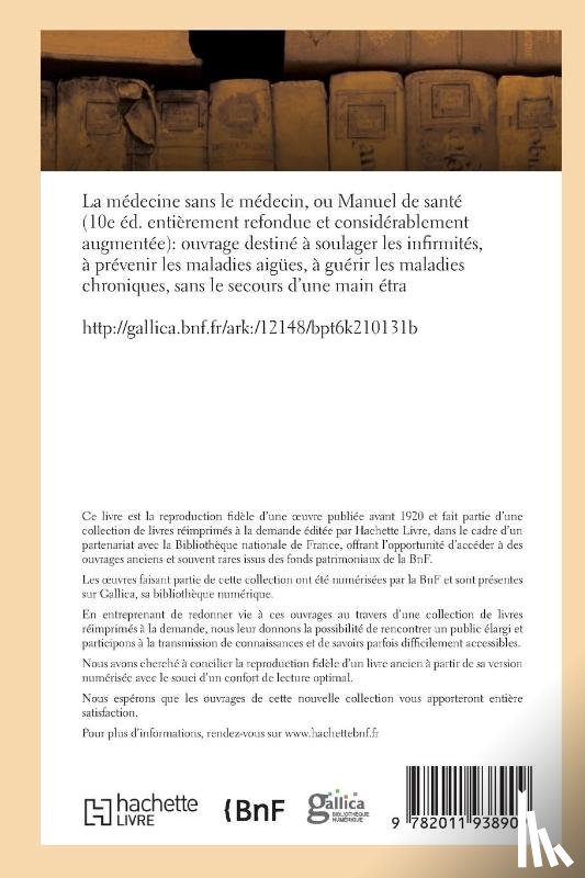 Audin-Rouviere-J-M - La Medecine Sans Le Medecin, Ou Manuel de Sante