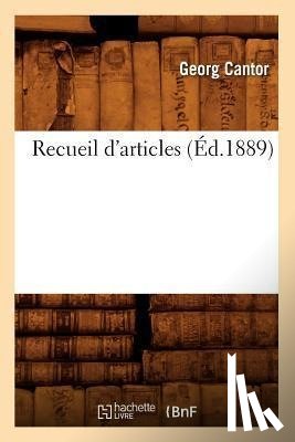 Cantor, Georg - Recueil d'Articles (Ed.1889)