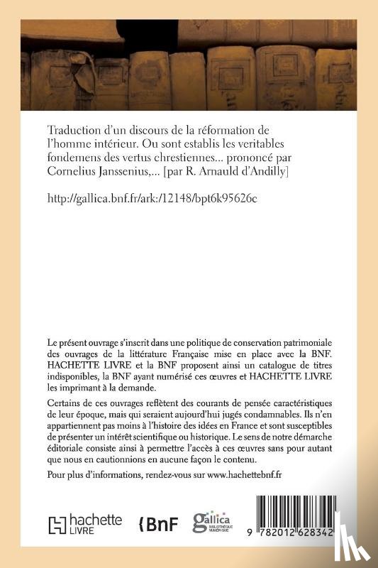 Jansenius C - Traduction d'Un Discours de la Reformation de l'Homme Interieur . (Ed.1642)