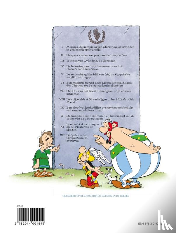 goscinny, rene, Uderzo a - Asterix - de xii werken van asterix (geïllustreerd album)