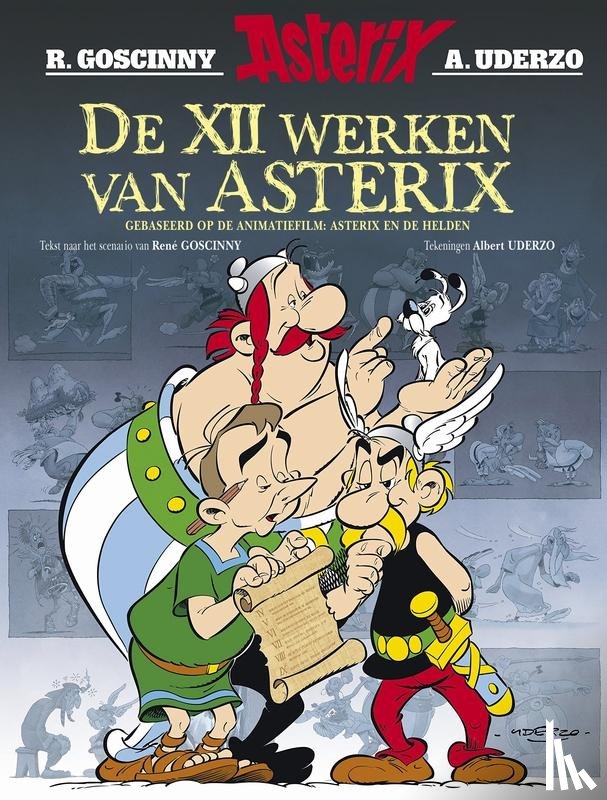 goscinny, rene, Uderzo a - Asterix - de xii werken van asterix (geïllustreerd album)