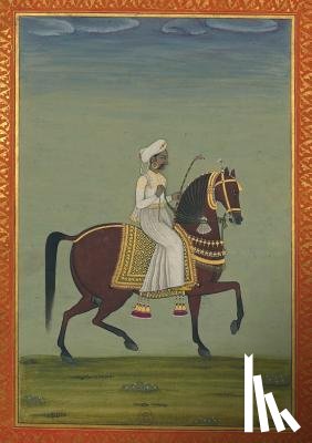 Sans Auteur - Carnet Ligné Prince Indien À Cheval, Miniature 18e