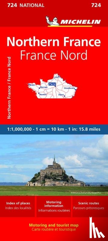 Michelin - Northern France - Michelin National Map 724