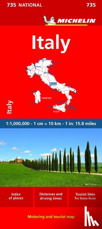 Michelin - Italy - Michelin National Map 735
