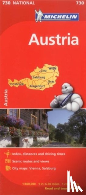 Michelin - Austria - Michelin National Map 730