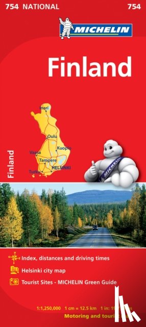 Michelin - Finland - Michelin National Map 754